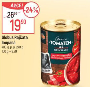 Rajčata loupaná Globus