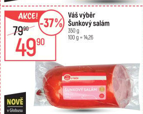 Salám šunkový Váš Výběr