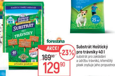 Substrát Hoštický pro trávníky Hoštický Substrát