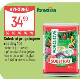 Substrát pro pokojové rostliny Forestina