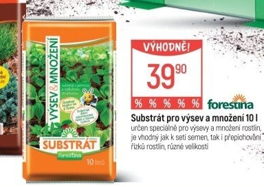 Substrát pro výsev a množení Forestina