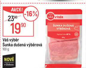 Šunka výběrová dušená Váš Výběr