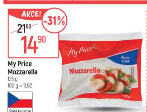 Sýr Mozzarella My Price