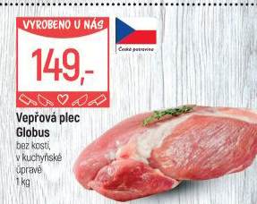 Vepřová plec bez kosti Globus