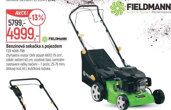 Benzinová sekačka FZR400879B Fieldmann