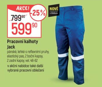 Pánské pracovní kalhoty