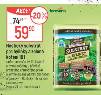 Substrát Hoštický pro bylinky a zelené koření Hoštický Substrát