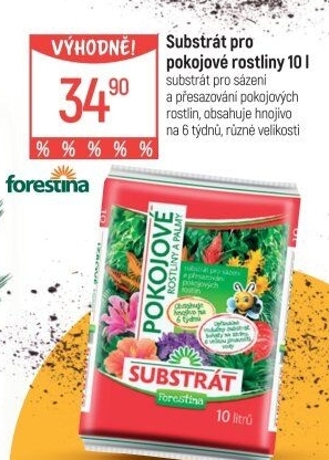 Substrát pro pokojové rostliny Forestina