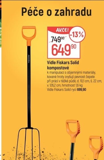 Vidle Fiskars Solid