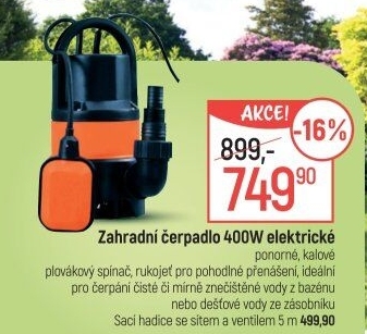 Zahradní čerpadlo Rulyt