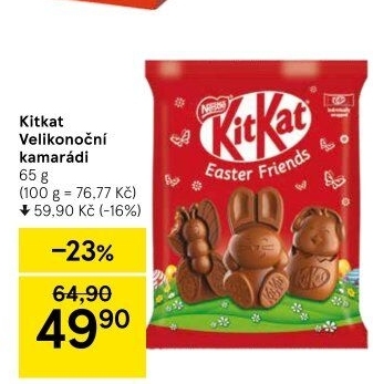 Čokoládové figurky Festive Friends Kit Kat