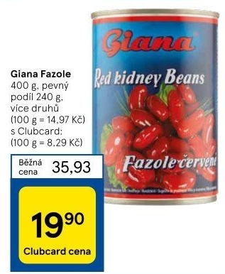 Fazole Giana