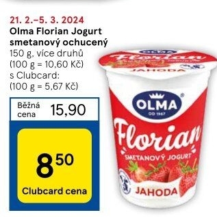 Jogurt smetanový Florian Olma
