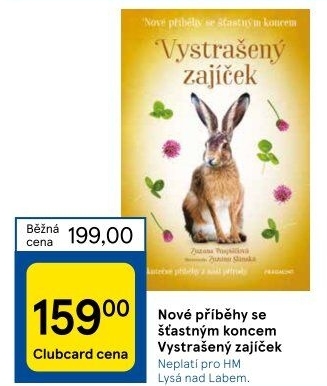 Kniha Nové příběhy se šťastným koncem, Vystrašený zajíček Zuzana Pospíšilová