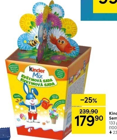 Květinová sada Kinder