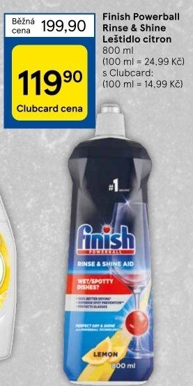 Leštidlo do myčky Finish