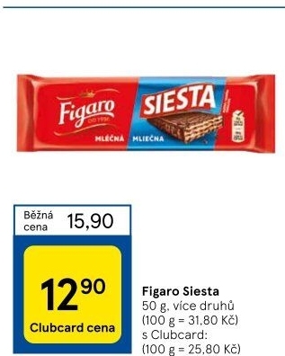 Oplatky Siesta Figaro