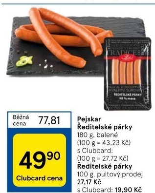 Párky Ředitelské Pejskar