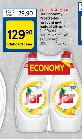 Prostředek na nádobí Jar