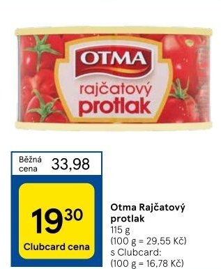 Rajčatový protlak Otma