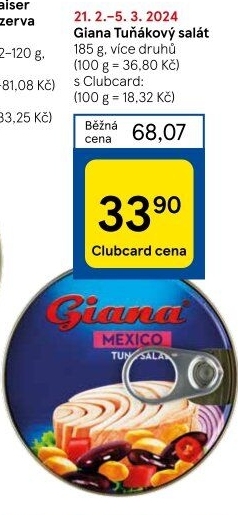 Salát s tuňákem Giana