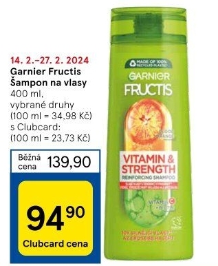 Šampon Fructis Garnier