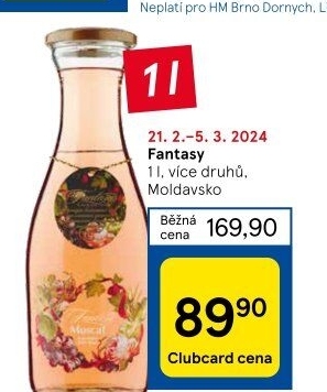 Vína Fantasy Migdal Chateau Cojusna