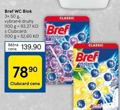 WC blok Bref