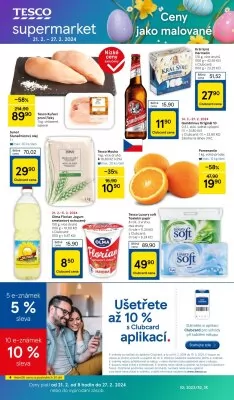 akční leták Tesco 21.2.2024-27.2.2024