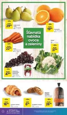 akční leták Tesco 21.2.2024-27.2.2024