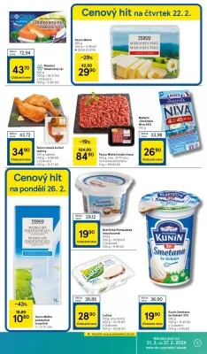 akční leták Tesco 21.2.2024-27.2.2024