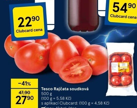 Rajčata soudková Tesco