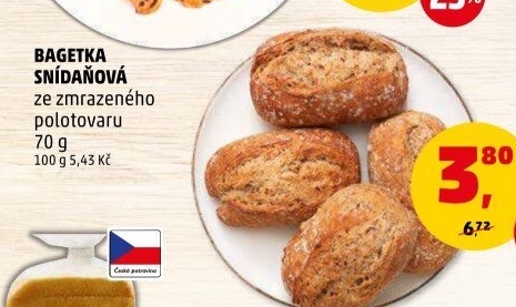 Bageta snídaňová