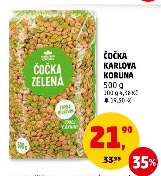 Čočka Karlova Koruna