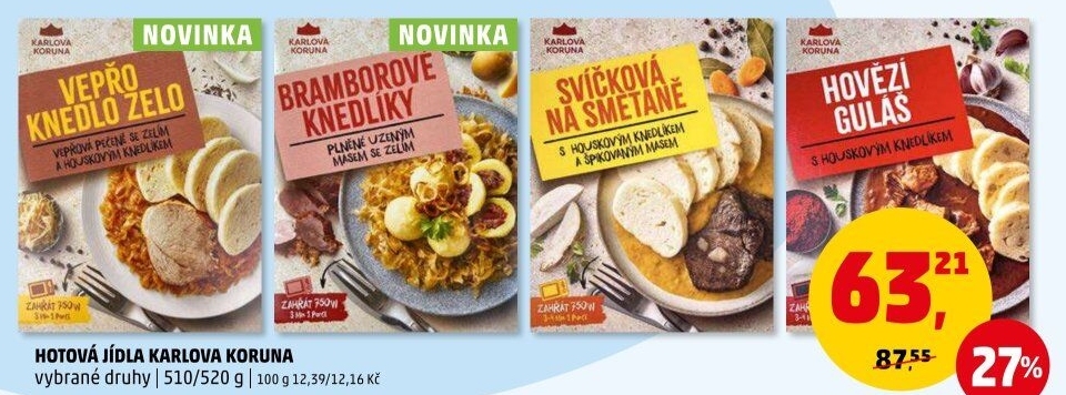 Hotová jídla Karlova Koruna