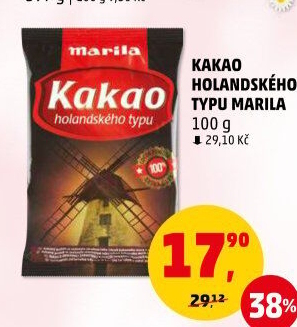 Kakao holandské Marila
