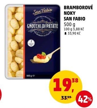 Noky bramborové San Fabio