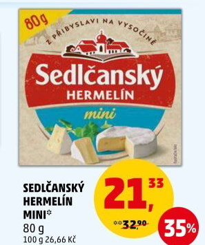 Sýr Hermelín Sedlčanský