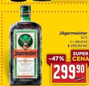 Bylinný likér Jägermeister