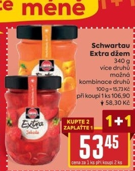 Džem výběrový Extra Schwartau