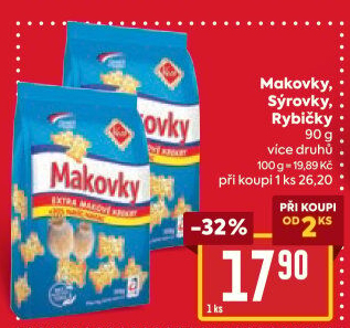 Krekry makovky Vest