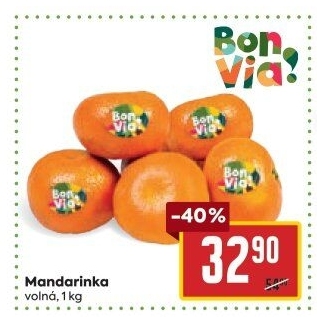 Mandarinky Billa Bonvia