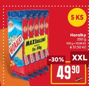 Oplatky Horalky Sedita