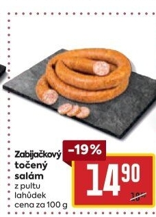 Salám zabijačkový točený
