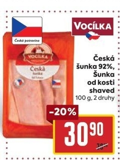Šunka česká Vocílka