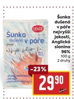 Šunka dušená nejvyšší jakosti LE&amp