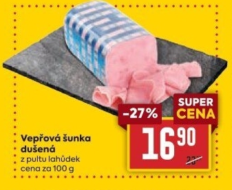 Šunka vepřová dušená