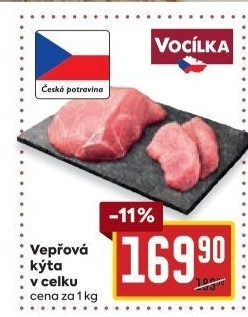Vepřová kýta Vocílka
