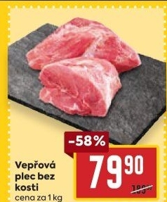 Vepřová plec bez kosti
