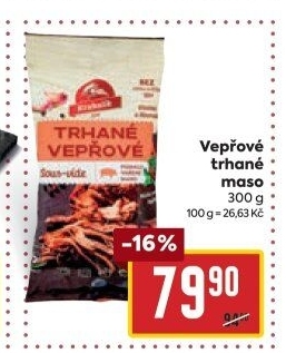 Vepřové trhané maso sous vide Krahulík